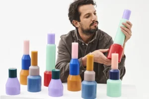 Kerzen & Raumdüfte>Hay Pillar Kerze aus 100% Paraffin