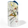 Keramik & Gläser>Ars mundi Porzellanvase »Composition VIII«, 1923 nach Wassily Kandinsky