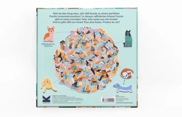 Spiele & Puzzle | Puzzle Für Kinder>Laurence King Verlag Puzzle »299 Hunde«