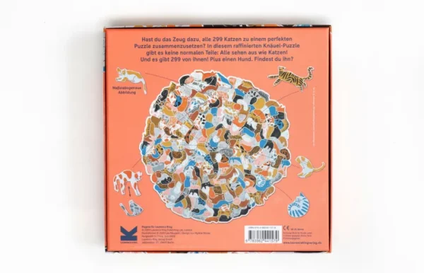 Puzzle Für Kinder>Laurence King Verlag Puzzle »299 Katzen«