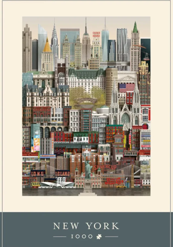 Puzzle Für Erwachsene>Martin Schwartz Puzzle 1000 Teile »New York«