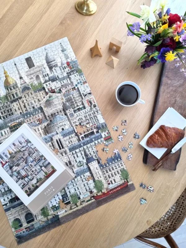 Puzzle Für Erwachsene>Martin Schwartz Puzzle 1000 Teile »Paris«