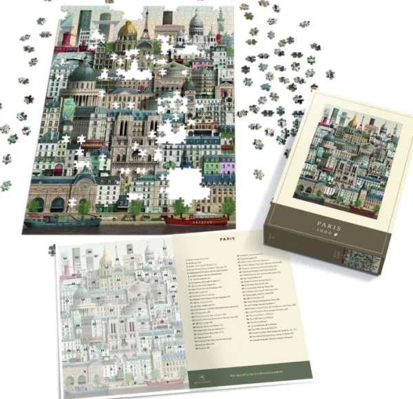 Puzzle Für Erwachsene>Martin Schwartz Puzzle 1000 Teile »Paris«