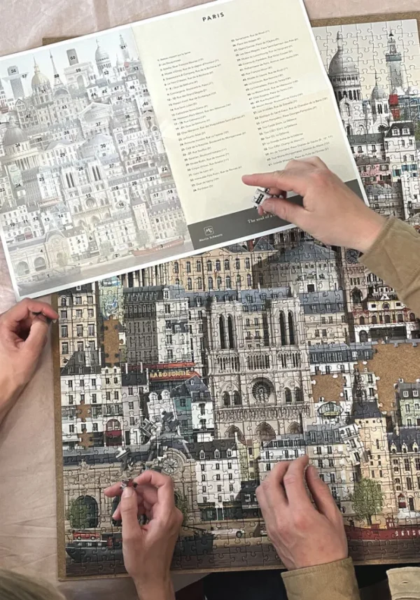 Puzzle Für Erwachsene>Martin Schwartz Puzzle 1000 Teile »Paris«