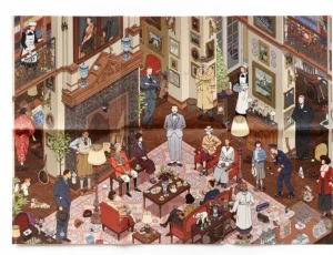 Puzzle Für Erwachsene>Laurence King Verlag Puzzle »Die Welt von Hercule Poirot«