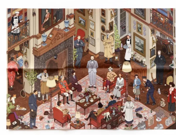 Puzzle Für Erwachsene>Laurence King Verlag Puzzle »Die Welt von Hercule Poirot«