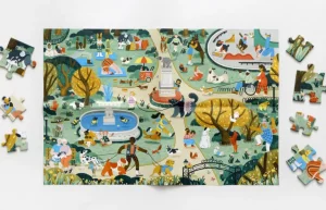 Puzzle Für Kinder>Laurence King Verlag Puzzle »Gassi gehen«