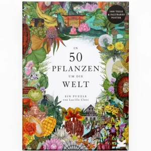Spiele Für Erwachsene | Spiele Für Kinder>Laurence King Verlag Puzzle »In 50 Pflanzen um die Welt«
