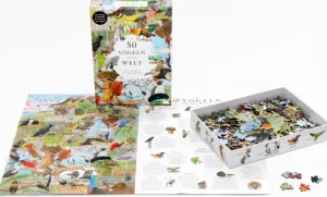 Spiele & Puzzle | Puzzle Für Kinder>Laurence King Verlag Puzzle »In 50 Vögeln um die Welt«