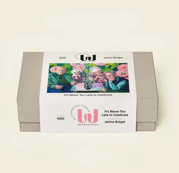 Spiele & Puzzle | Puzzle Für Erwachsene>Wonderpieces Puzzle »It's never Too Late to Celebrate«