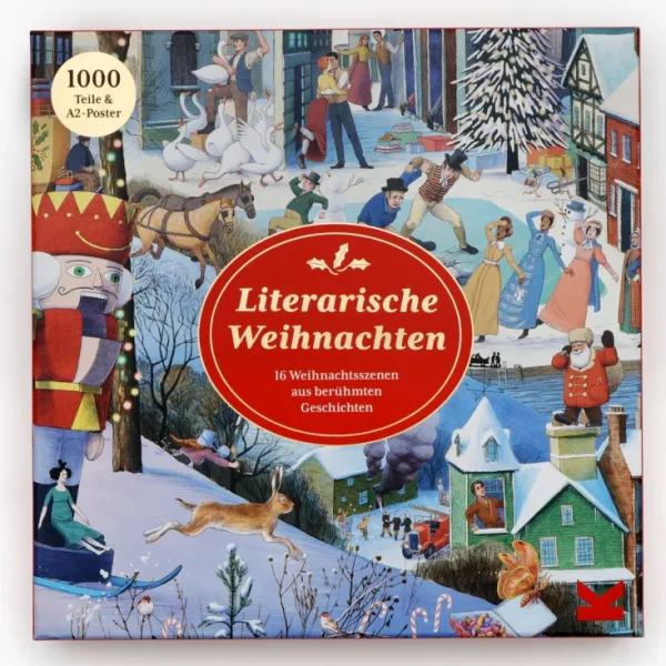 Spiele & Puzzle | Puzzle Für Kinder>Laurence King Verlag Puzzle »Literarische Weihnachten«