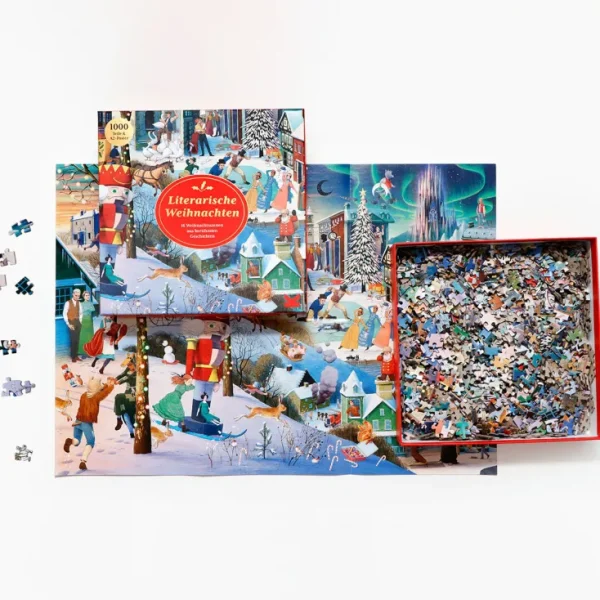 Spiele & Puzzle | Puzzle Für Kinder>Laurence King Verlag Puzzle »Literarische Weihnachten«