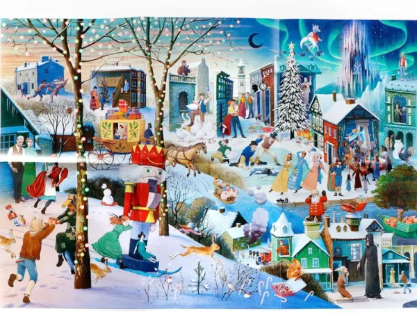 Spiele & Puzzle | Puzzle Für Kinder>Laurence King Verlag Puzzle »Literarische Weihnachten«