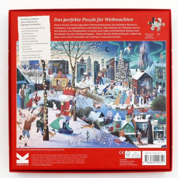 Spiele & Puzzle | Puzzle Für Kinder>Laurence King Verlag Puzzle »Literarische Weihnachten«