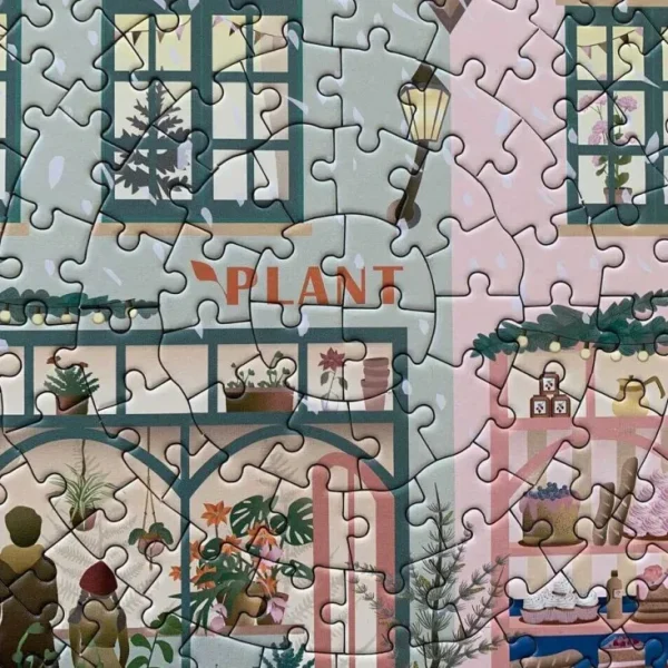 Spiele & Puzzle | Puzzle Für Kinder>VISSEVASSE Puzzle »Weiße Weihnacht«