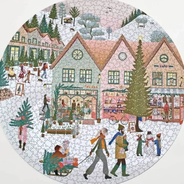 Spiele & Puzzle | Puzzle Für Kinder>VISSEVASSE Puzzle »Weiße Weihnacht«