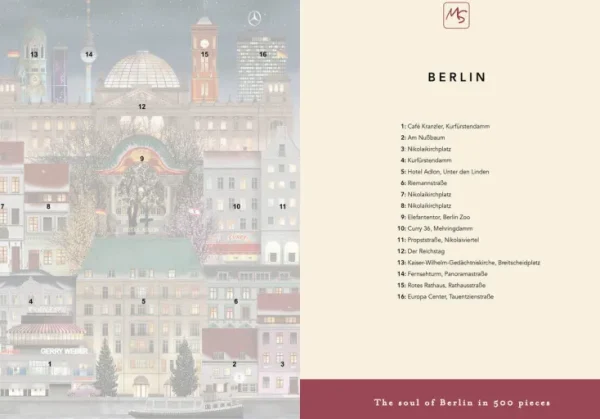 Puzzle Für Erwachsene>Martin Schwartz Puzzle »Weihnachten in Berlin«