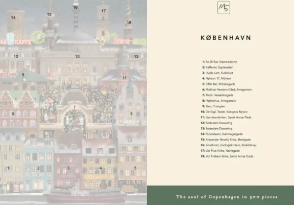 Puzzle Für Erwachsene>Martin Schwartz Puzzle »Weihnachten in Kopenhagen«