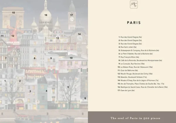 Puzzle Für Erwachsene>Martin Schwartz Puzzle »Weihnachten in Paris«