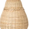Aufbewahrung | Möbel>ferm LIVING Rattankorb »Birne«