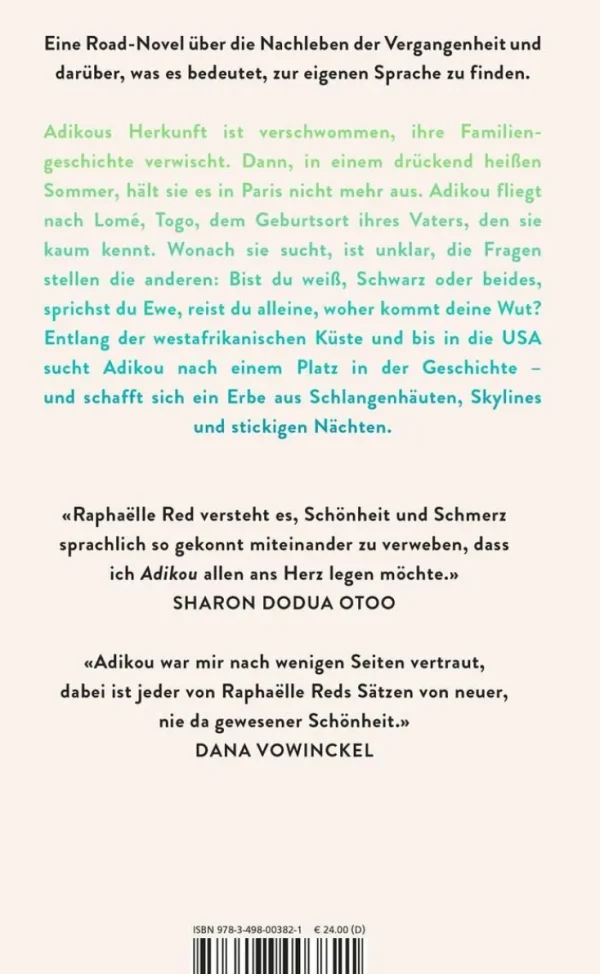 Romane>ZEIT Buchhandlung Red, R: Adikou