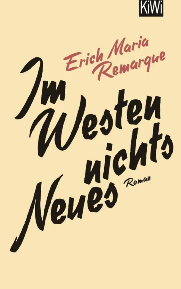 Romane>ZEIT Buchhandlung Remarque, Erich Maria: Im Westen nichts Neues