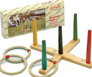 Holzspielzeug>EMWE Ringwurfspiel