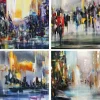 Alle Werke>Ars mundi Robert Hettich: »Urban Storys« 4 Bilder im Set (2021-23)