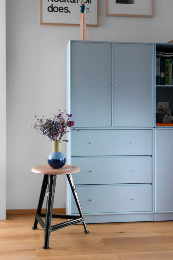 Stühle & Sessel>ROWAC -Schemel »Eiche Mattschwarz«