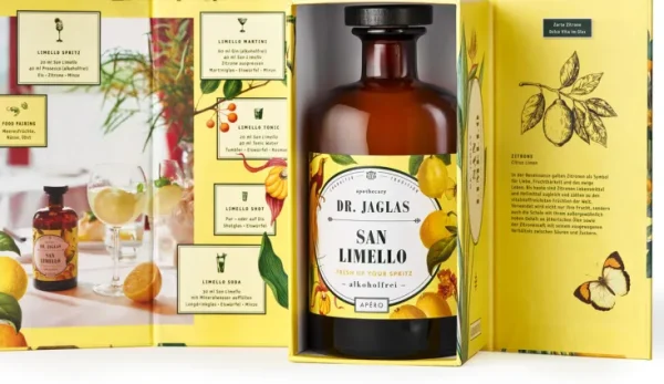 Likör & Rum>Dr. Jaglas »San Limello« (alkoholfreier Aperitif)
