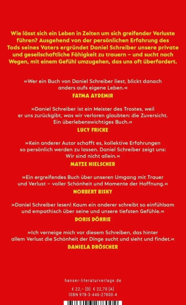 Sachbücher>ZEIT Buchhandlung Schreiber, D: Zeit der Verluste