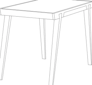 Schreibtische>Jan Kurtz Schreibtisch »Desk«