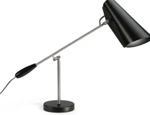 Tisch- & Leseleuchten | Schreibtischleuchten>Northern Schwarze Tischlampe »Birdy«