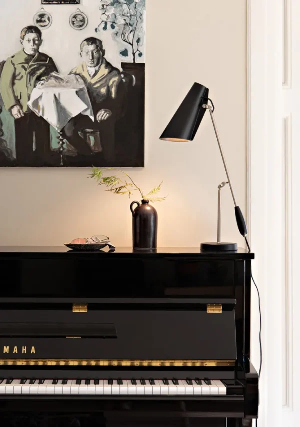 Tisch- & Leseleuchten | Schreibtischleuchten>Northern Schwarze Tischlampe »Birdy«