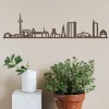 Wandbilder & Wanddekoration>City Shapes Skyline »Essen« aus Holz