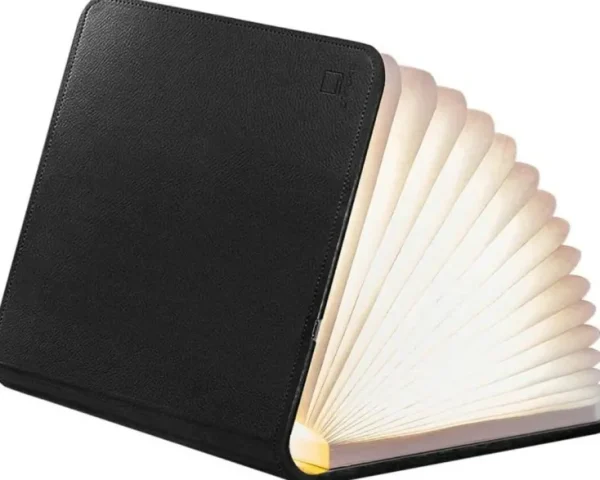 Tisch- & Leseleuchten | Schreibtischleuchten>Gingko Design Ltd Smart Booklight- Leather black
