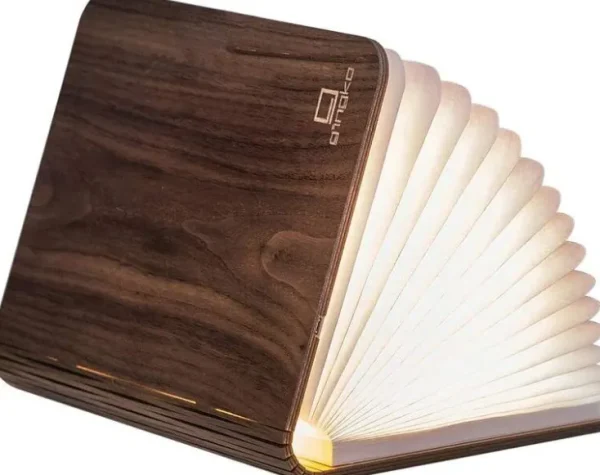 Tisch- & Leseleuchten>Gingko Design Ltd Smart Booklight »Walnuss«