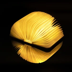 Tisch- & Leseleuchten>Gingko Design Ltd Smart Booklight »Walnuss«