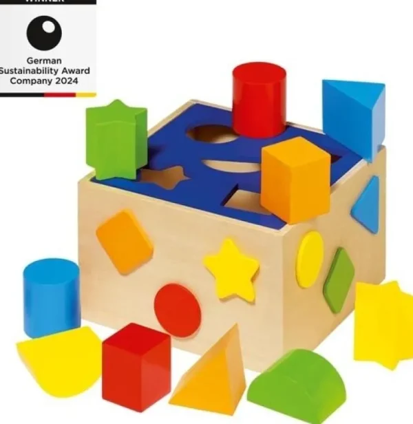 Holzspielzeug | Lernspiele>GOKI Sortierbox