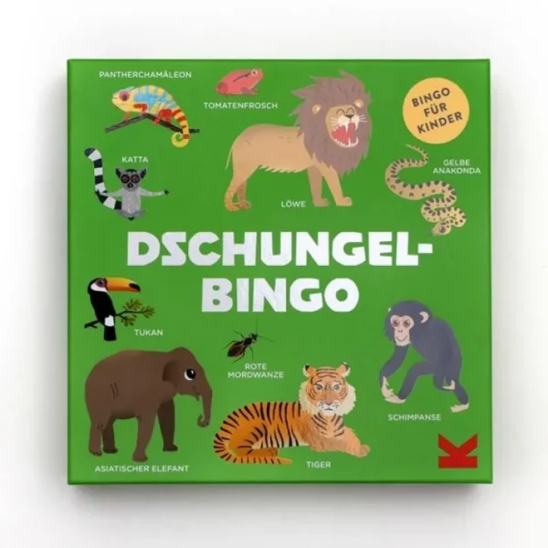 Spiele & Puzzle | Spiele Für Kinder>Laurence King Verlag Spiel »Dschungel-Bingo«