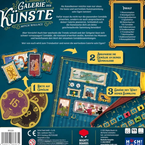 Spiele & Puzzle | Spiele Für Kinder>HUCH! Spiel »Galerie der Künste«