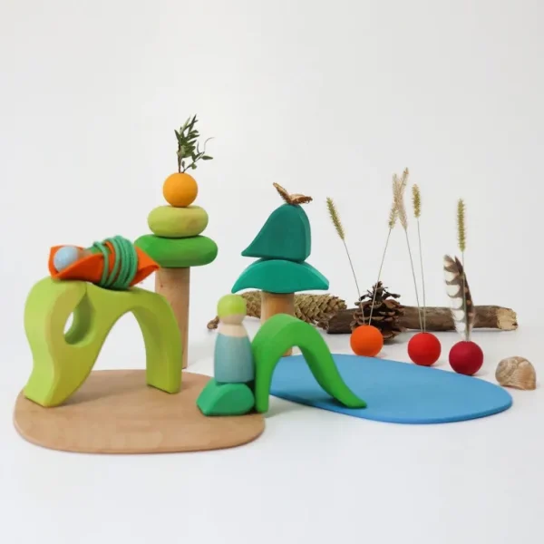 Holzspielzeug | Konstruieren & Experimentieren>GRIMM’S Spielwelt »Waldlichtung«