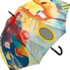 Regenschirme>Ars mundi Stockschirm »Gelb-Rot-Blau«, nach Wassily Kandinsky