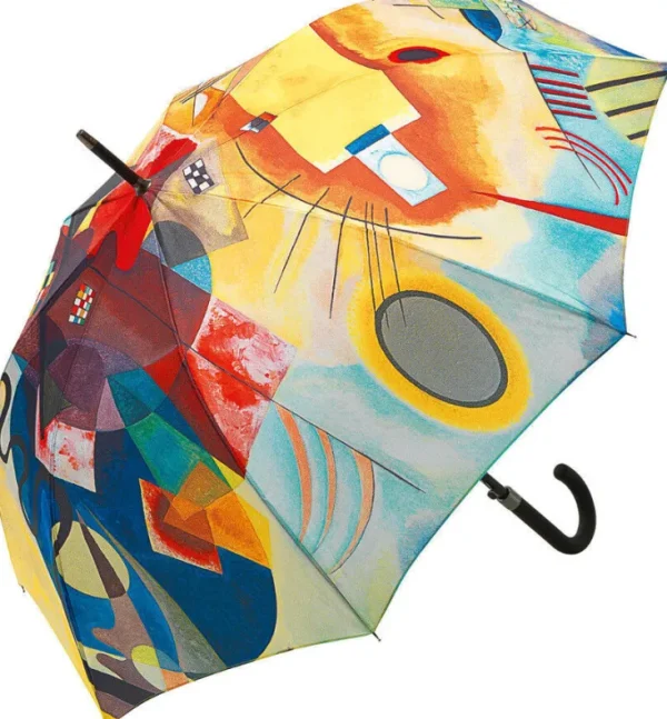 Regenschirme>Ars mundi Stockschirm »Gelb-Rot-Blau«, nach Wassily Kandinsky