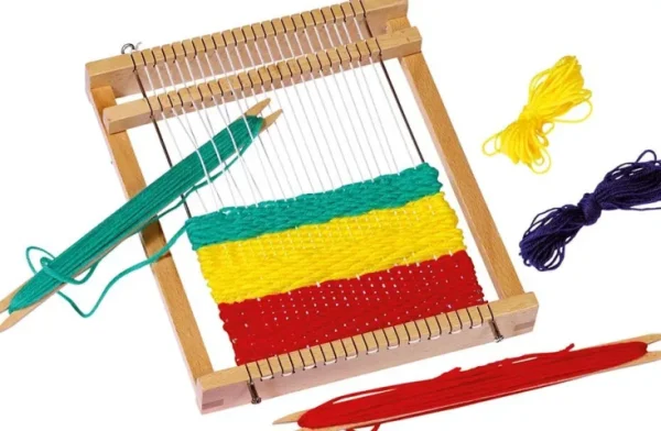 Basteln & Diy-sets>GOKI Strick- und Web-Set