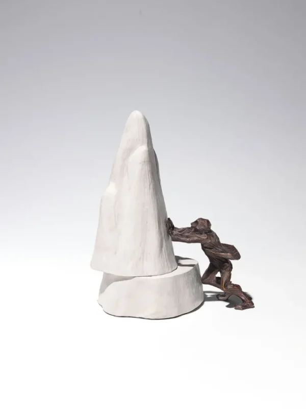 Alle Skulpturen | Motivation & Liebe>Ars mundi Strobl, Roman Johann: Skulptur »Ich kann Berge versetzen«