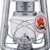 Outdoorlampen & Solar | Gartenleuchten>Feuerhand Sturmlaterne Zinc-Plated