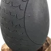 Gartendekoration | Alle Skulpturen>Ars mundi Susanne Boerner: Gartenstele »Hauswächter Eule«