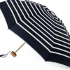 Regenschirme>ANATOLE Taschenschirm »Pablo«, Navy, elfenbeinfarben gestreift