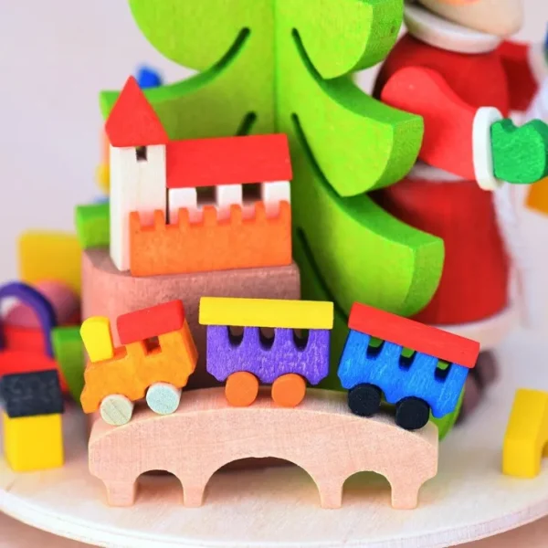 Kerzen & Raumdüfte>Graupner Holzminiaturen Teelichtpyramide »Weihnachtsmann«